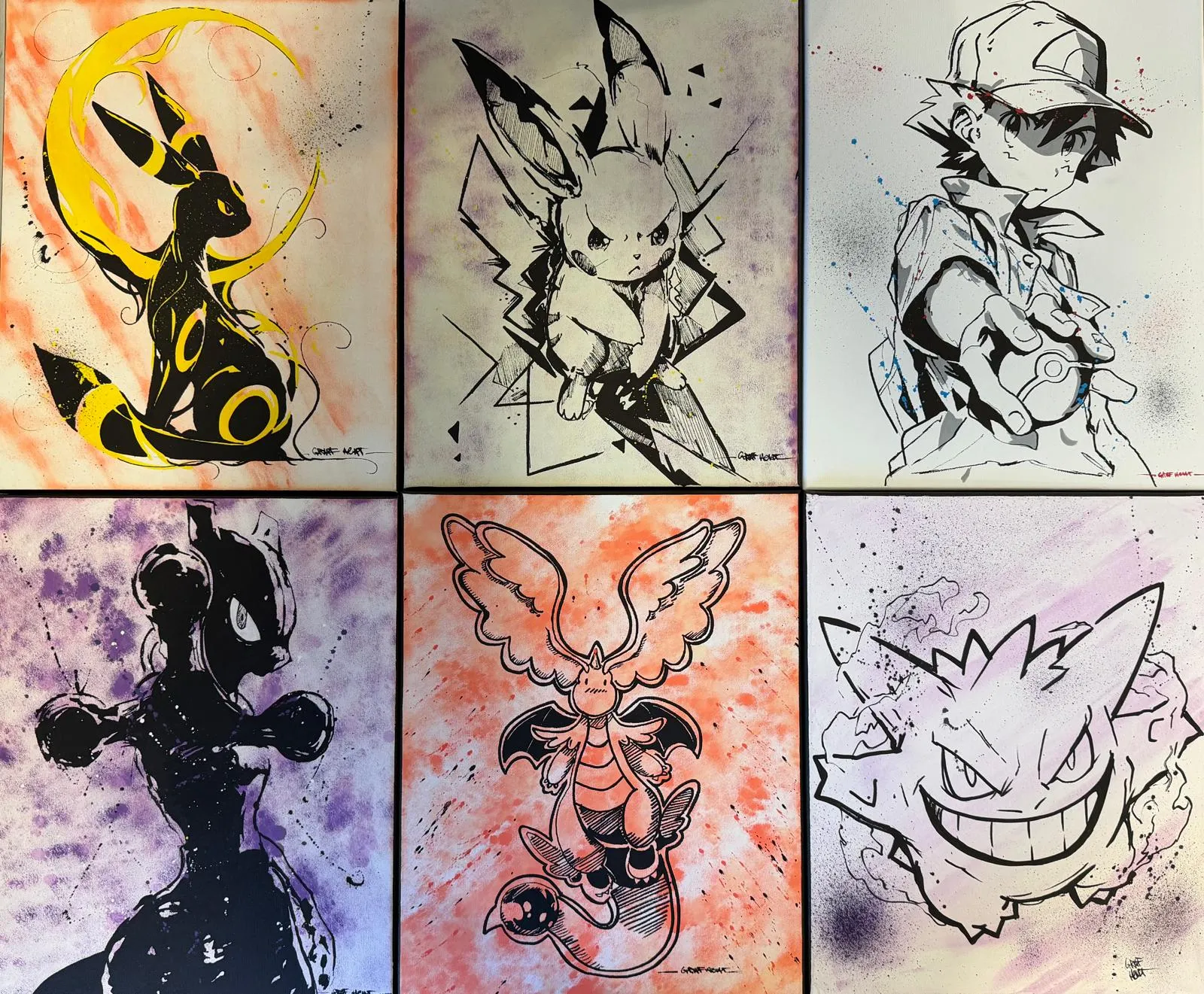 Oeuvre de Graf-heat sur le thème Pokemon